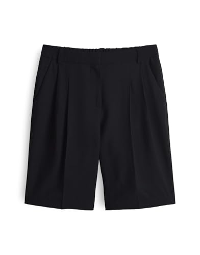 OPUS Damen Shorts | Bermuda Maiga Relaxed mit Komfortbund Black, 40 von OPUS