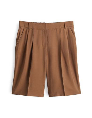 OPUS Damen Shorts | Bermuda Maiga Relaxed mit Komfortbund golden Oak, 36 von OPUS