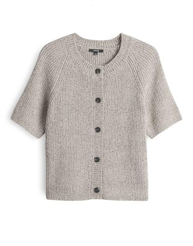 OPUS Damen Strickjacke | DACKI Slim Kurzarm Strickjacke mit Mouliné Effekt Coal Blue, 40 OPUS Damen Strickjacke | DACKI Slim Kurzarm Strickjacke mit Mouliné Effekt Coal Blue, 40 von OPUS