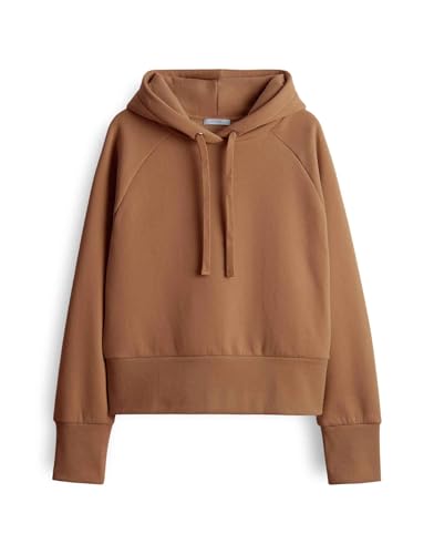 OPUS Damen Sweatshirt | GESIKA Loose Hoodie aus French Terry Sweatware golden Oak, 44 von OPUS