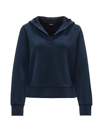 OPUS Damen Sweatshirt | Hoodie GERWA Regular aus weichem Modal Mix Coal Blue, 40 von OPUS