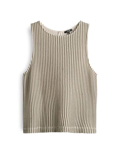 OPUS Damen Top | Trägertop ISOLCHEN Regular in Häkelstruktur Olive Leaf, 42 von OPUS