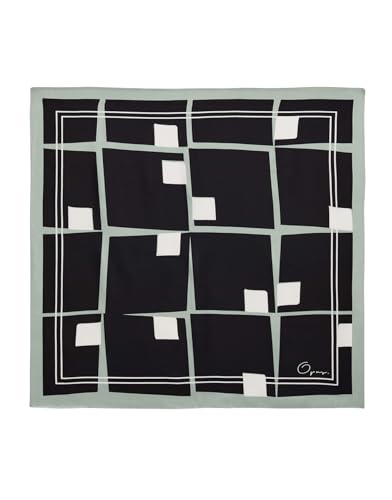 OPUS Damen Tuch | Halstuch ABLAIR mit Print black, 0 von OPUS