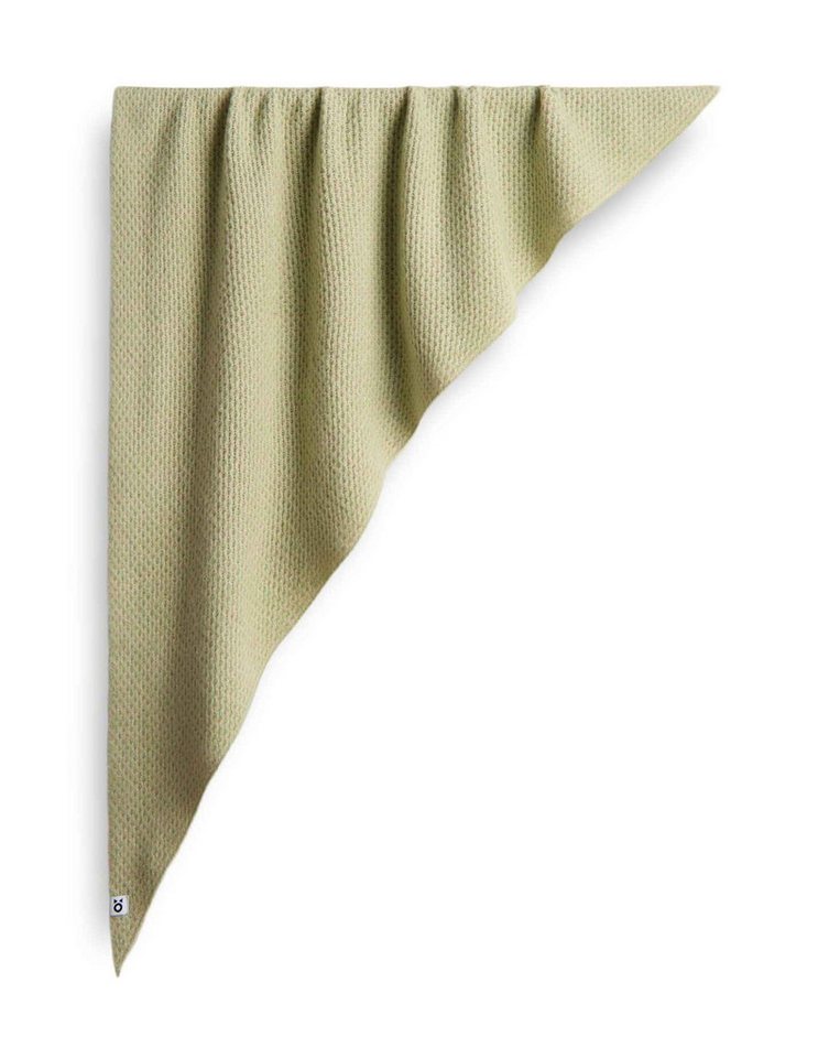 OPUS Dreieckstuch AFRAASI mit Wolle, one size, Mélange-Effekt, Waffelstruktur von OPUS