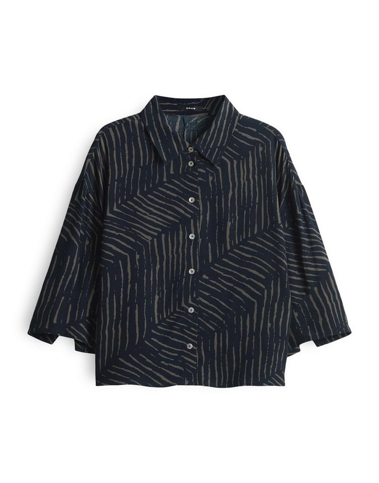 OPUS Druckbluse Fiana palm leaves von OPUS