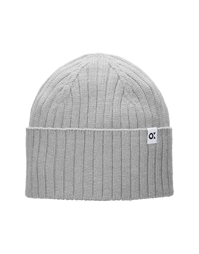 OPUS Damen Mütze | Strickmütze ADELA CAP aus softem Viskose Mix hazy fog melange, 0 von OPUS