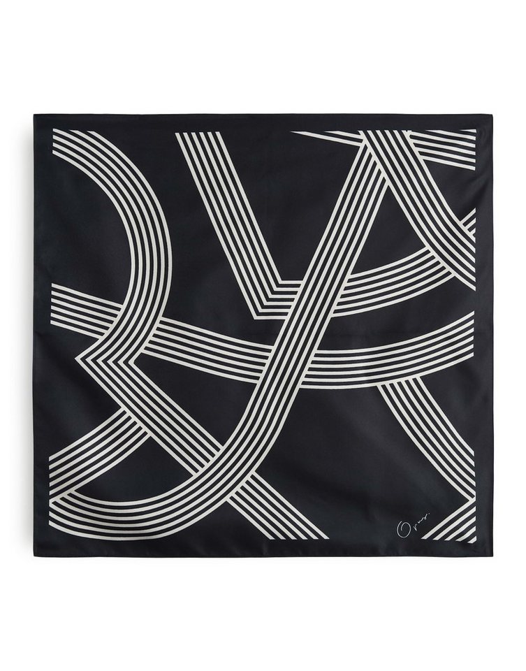 OPUS Halstuch ADILLY mit grafischem Print, quadratisch, dezenter Schimmer, Recycled Polyester OPUS Halstuch ADILLY mit grafischem Print, quadratisch, dezenter Schimmer, Recycled Polyester von OPUS