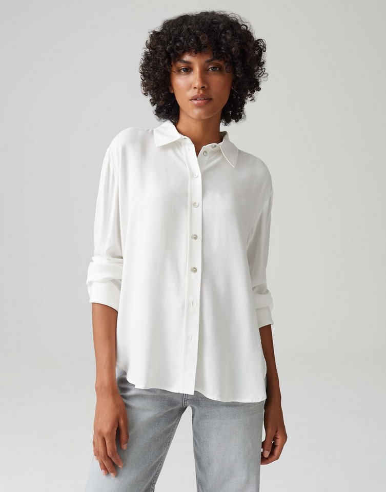 OPUS Hemdbluse FAHLA Regular Fit in Twillstruktur lockere Passform, glatter Griff, fließender Fall OPUS Hemdbluse FAHLA Regular Fit in Twillstruktur lockere Passform, glatter Griff, fließender Fall von OPUS