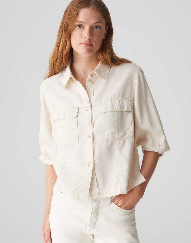 OPUS Hemdbluse FADELIA Regular aus 100% Lyocell von OPUS