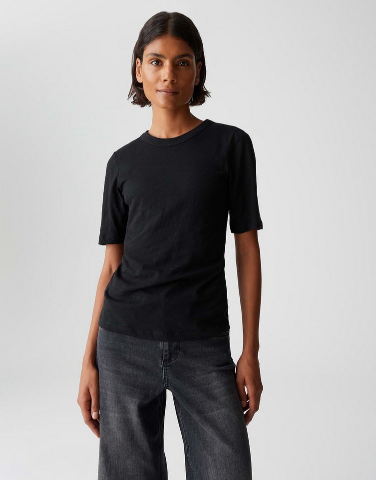 OPUS Kurzarmshirt SIMOKU aus BCI Baumwolle figurbetonter Schnitt, elastischer Stoff, Rundhalsausschnitt OPUS Kurzarmshirt SIMOKU aus BCI Baumwolle figurbetonter Schnitt, elastischer Stoff, Rundhalsausschnitt von OPUS