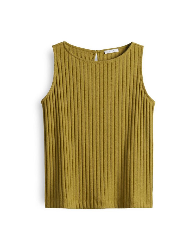 OPUS Kurzarmshirt Shirt Ipoma slit von OPUS