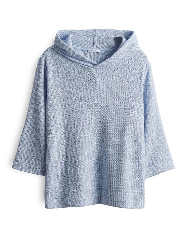 OPUS Kurzarmshirt Sukufi structure von OPUS