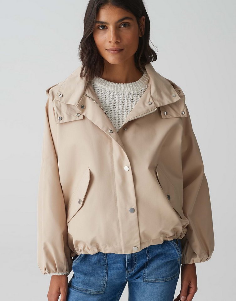OPUS Kurzjacke Jacke HILVI Loose mit wasserabweisender Oberfläche von OPUS