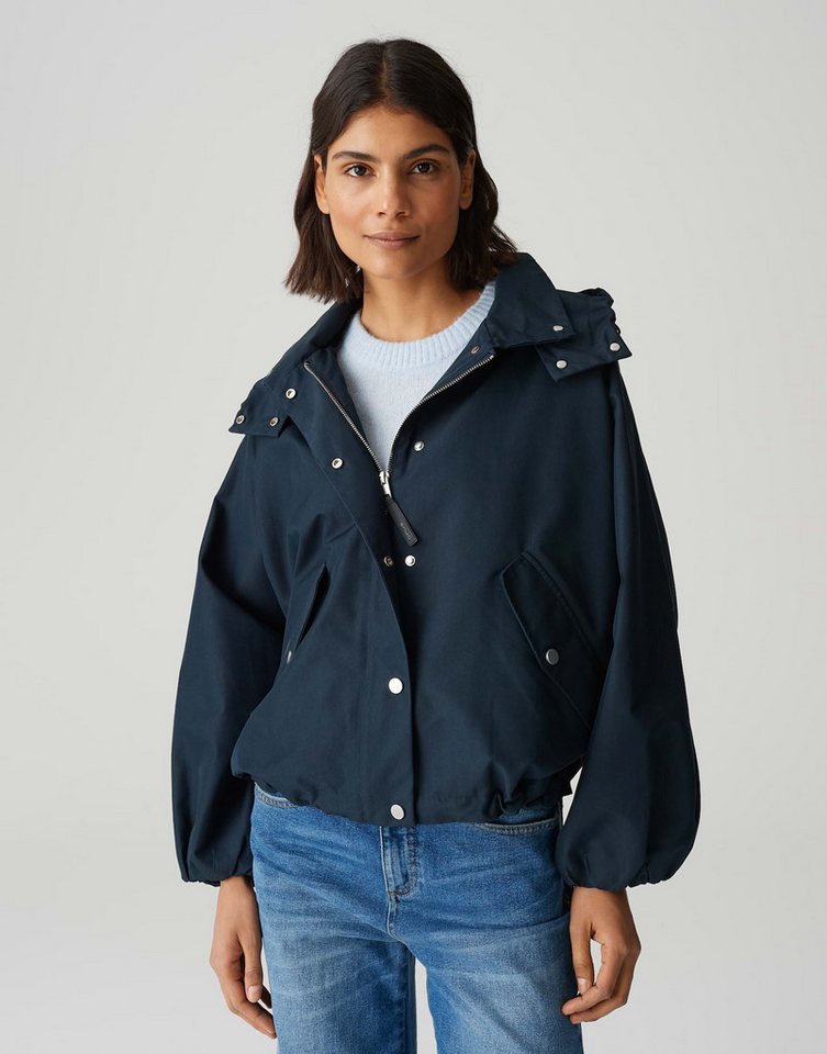 OPUS Kurzjacke Jacke HILVI Loose mit wasserabweisender Oberfläche von OPUS