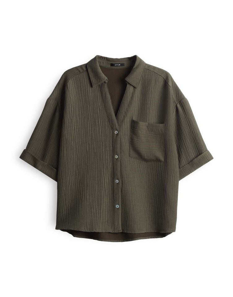 OPUS Langarmbluse Bluse Fiora von OPUS