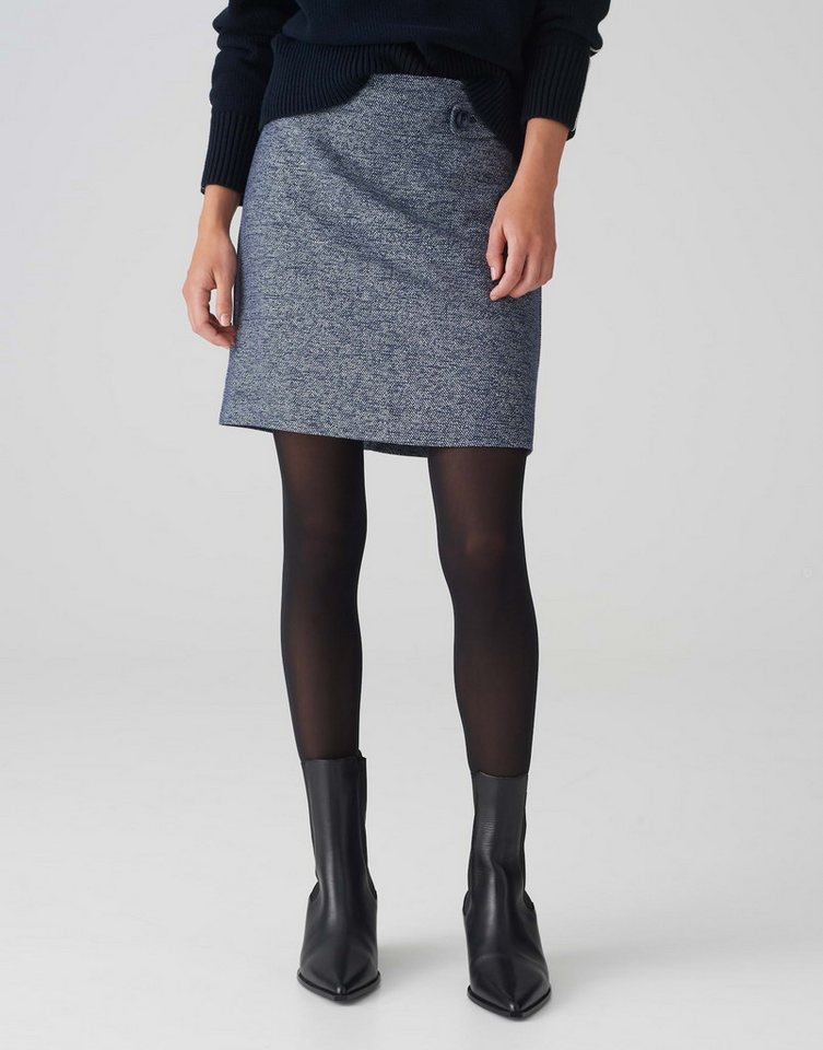 OPUS Minirock Minirock RABEA FRESH A-Linie aus Viskose Mix von OPUS