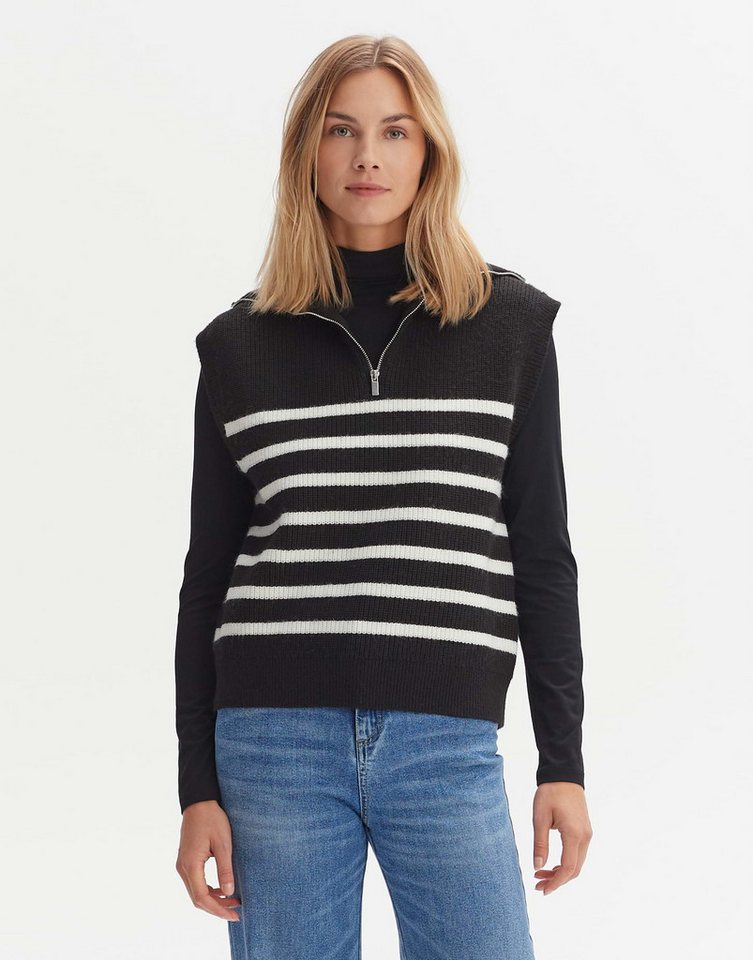 OPUS Pullunder Peisser stripe Normal Polyester von OPUS