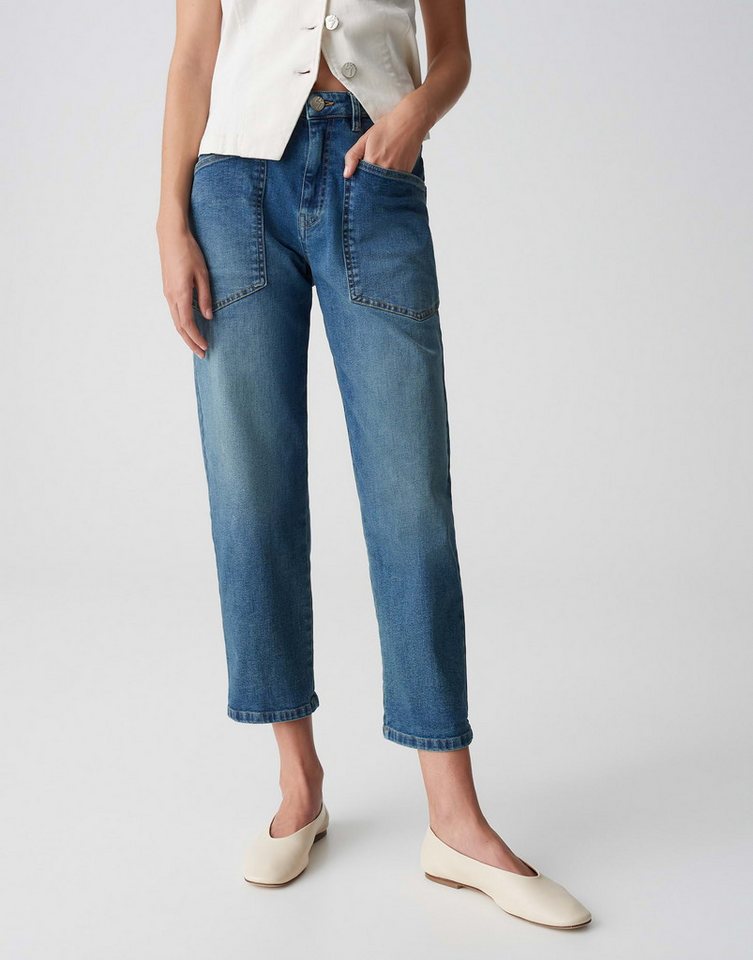 OPUS Relax-fit-Jeans LISSIE CARGO Mid Rise mit Base Stretch von OPUS
