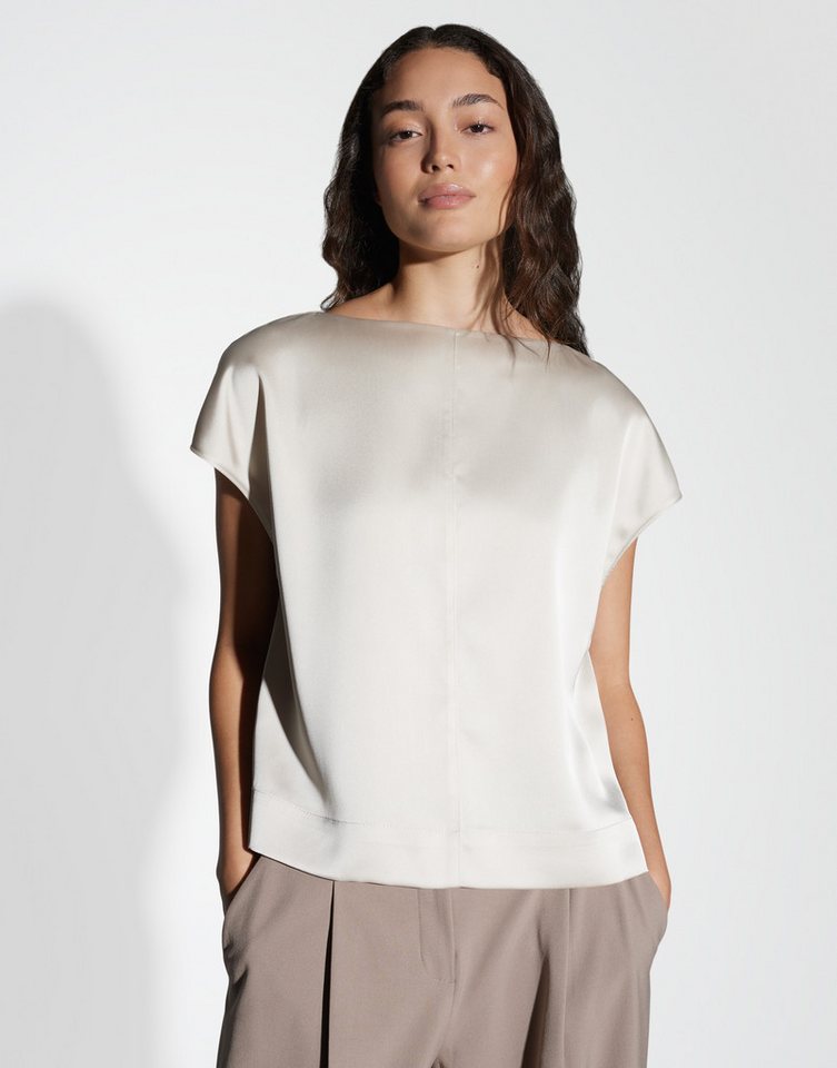 OPUS Satinbluse FESTIVA Regular aus glänzendem Satin von OPUS
