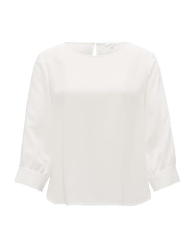 OPUS Damen Dreiviertelarmbluse | Shirtbluse FUKETA Milk, 38 von OPUS