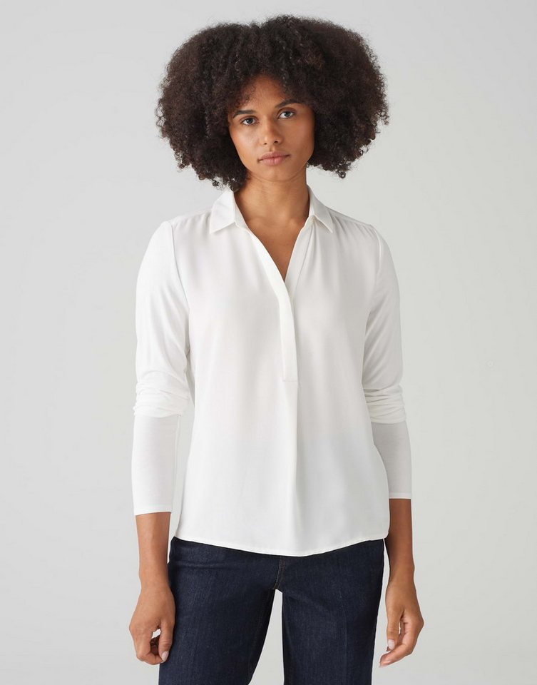 OPUS Shirtbluse Shirtbluse FRERA Regular aus Material Mix von OPUS