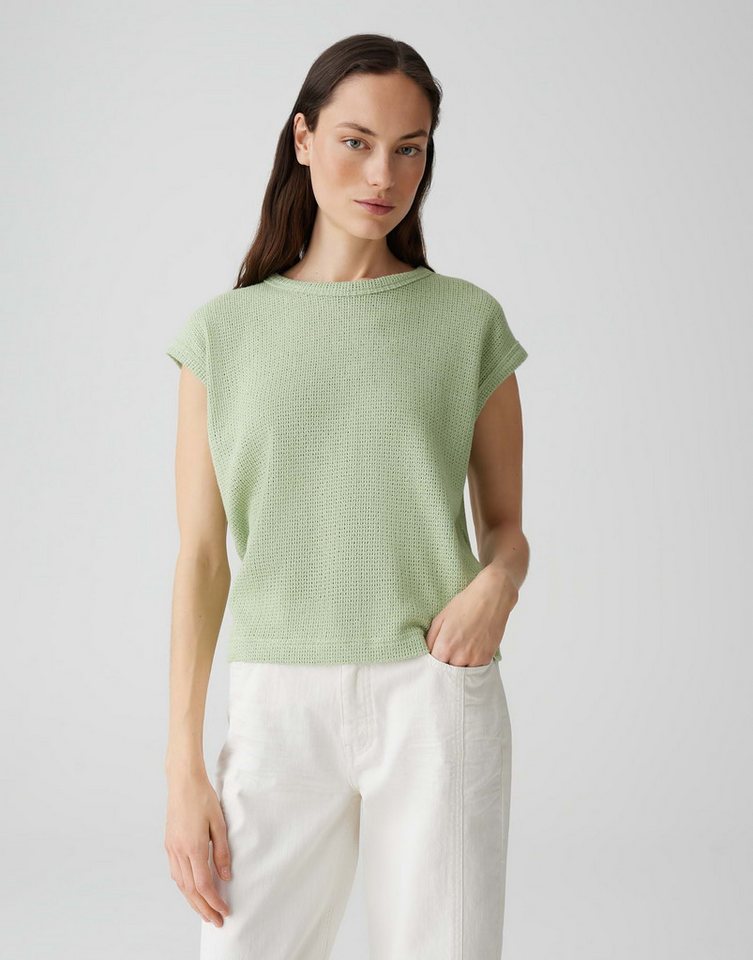 OPUS Shirttop SPUNKI in Crochet Optik von OPUS