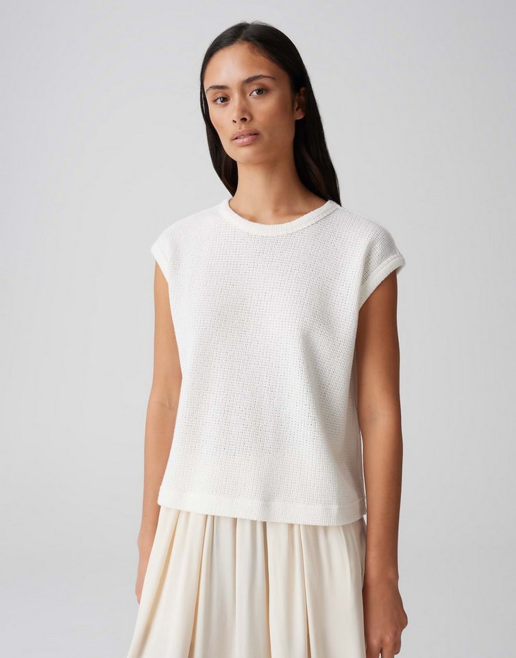 OPUS Shirttop SPUNKI in Crochet Optik von OPUS