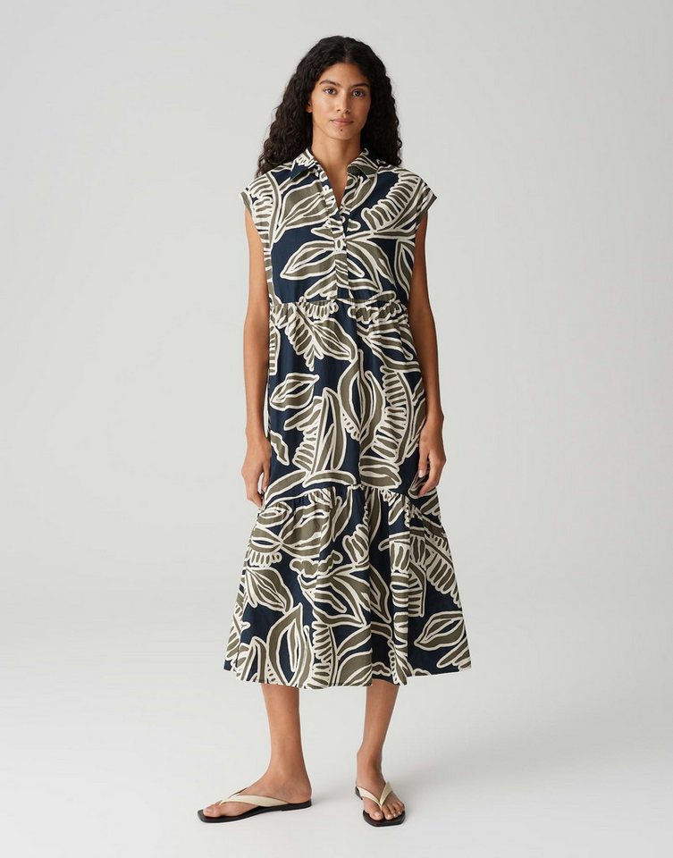 OPUS Sommerkleid WERISA TROPICAL A-Linie mit Volantstufen von OPUS