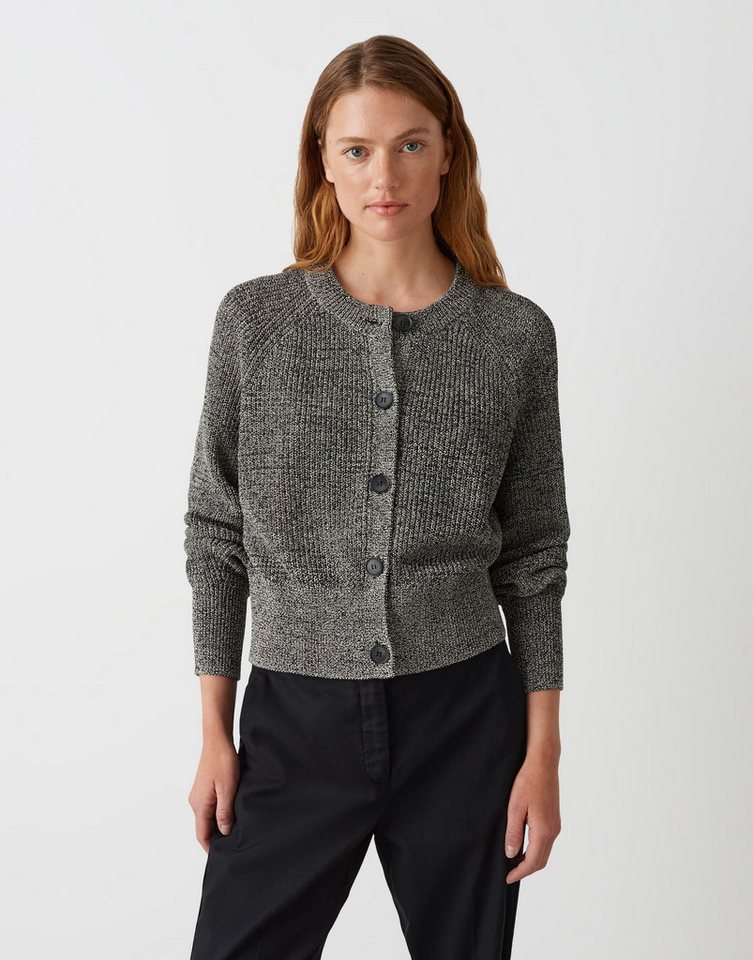OPUS Strickjacke DOLPINE Regular mit Schimmer Effekt Strick von OPUS