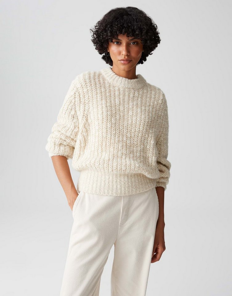 OPUS Strickpullover PALIZIA Chunky aus Wollmix lockere Passform, weicher Griff von OPUS
