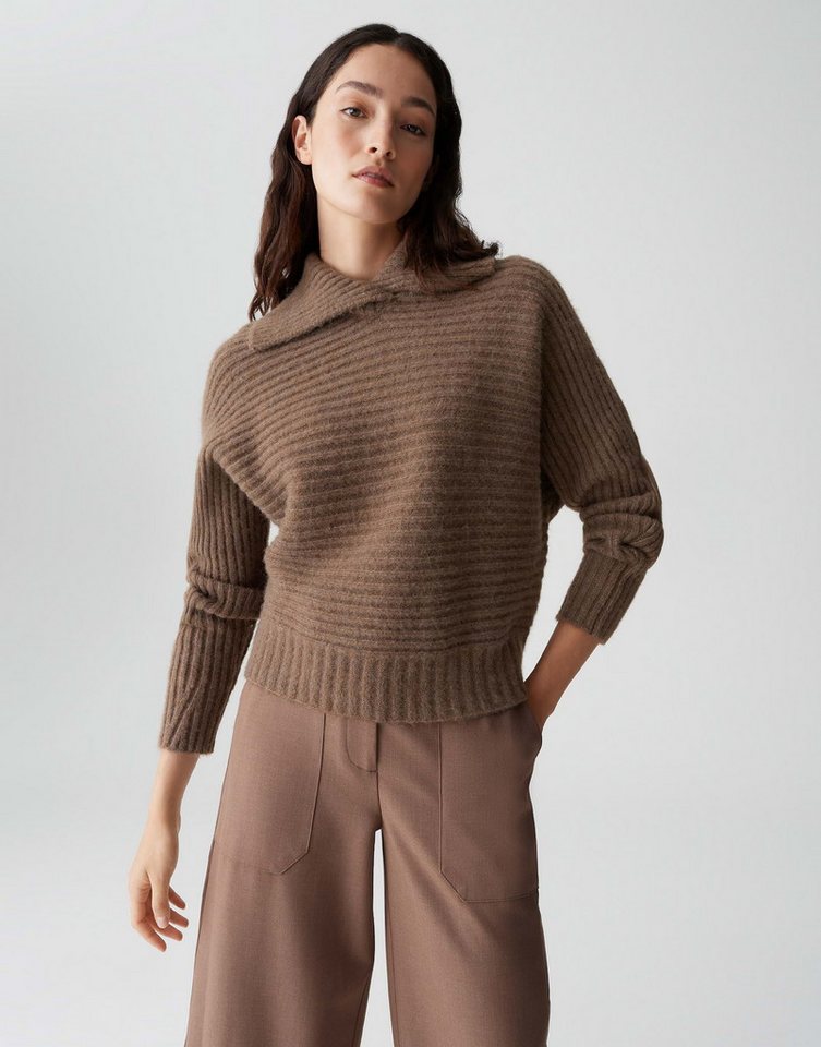 OPUS Strickpullover PURIKA Regular Fit mit Fledermausärmeln lockere Passform, weicher Griff, wärmend von OPUS