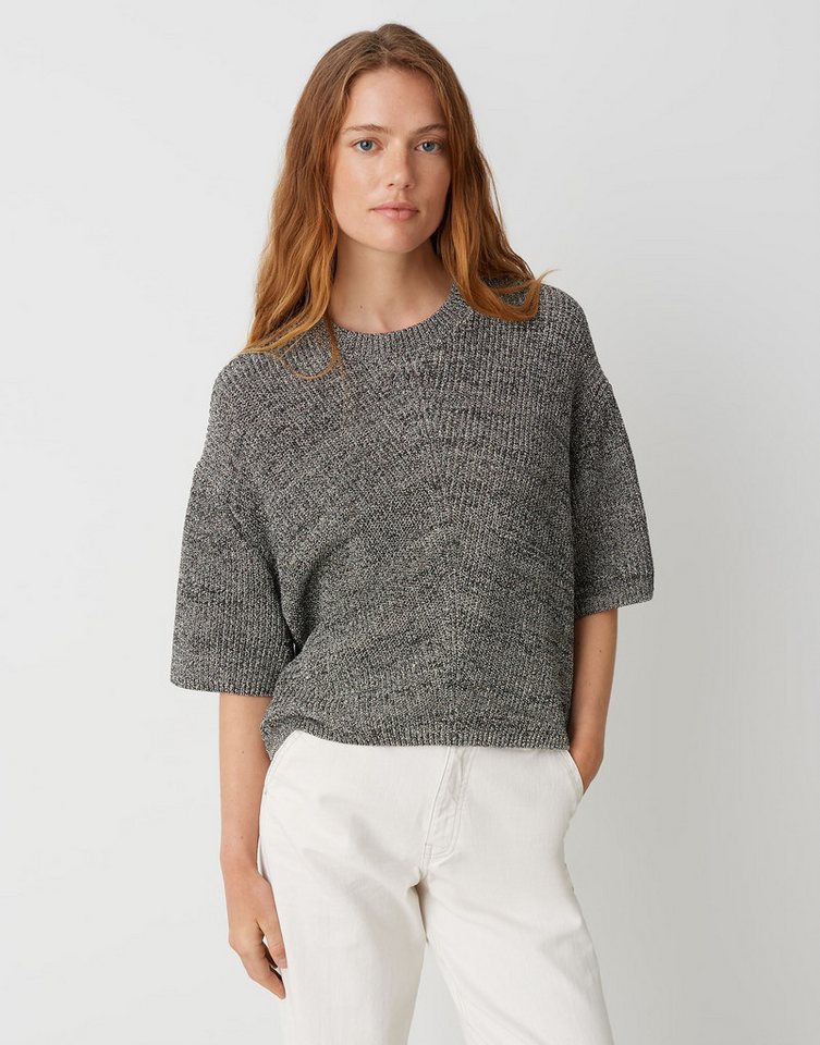 OPUS Strickpullover PAUDIE Loose mit Schimmer Effekt von OPUS