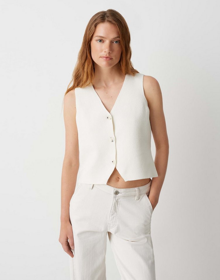 OPUS Strickweste DIFORA Slim aus Milano Strick von OPUS