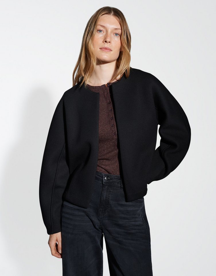 OPUS Sweater GEMURI Boxy aus Scuba Sweat von OPUS