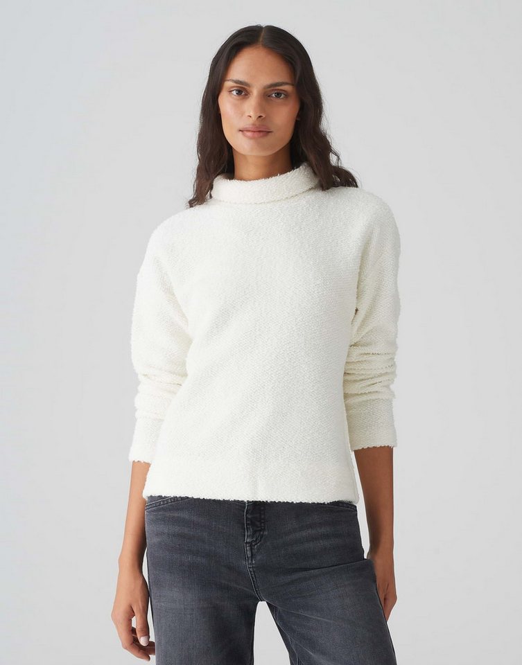 OPUS Sweater Sweater GUKLE Regular in Bouclé Optik von OPUS
