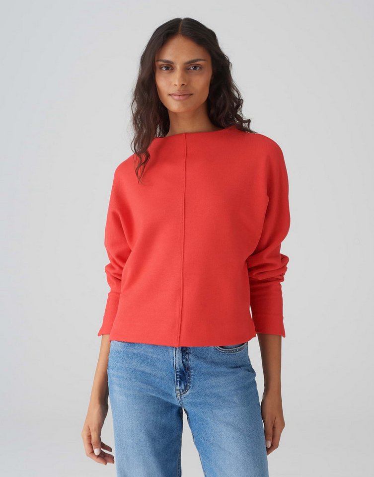 OPUS Sweater Sweater GUNNEL Batwing Fit aus weichem Viskose Mix von OPUS