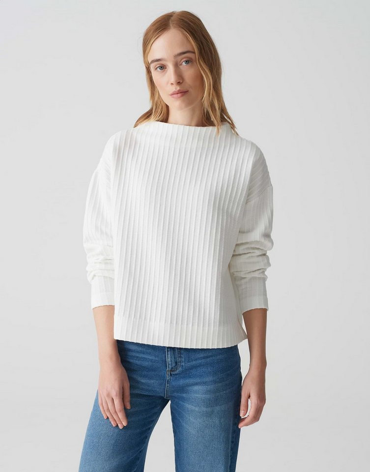 OPUS Sweater Sweater GYNAMI Regular mit Struktur von OPUS