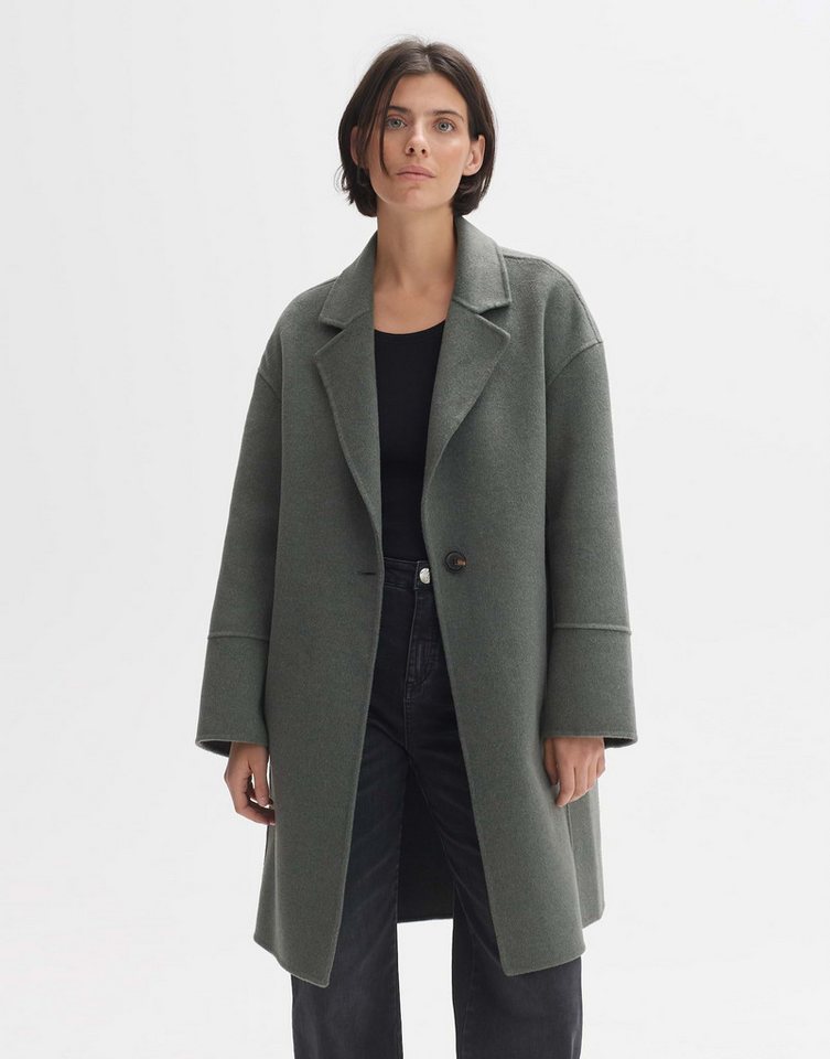 OPUS Kurzmantel Kurzmantel HATILDE Oversize aus weichem Woll Mix von OPUS