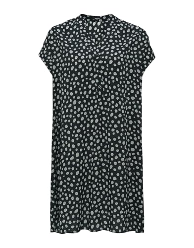 OPUS Damen Minikleid | Blusenkleid WULARO DOT Emerald, 38 von OPUS