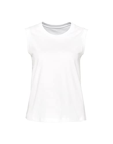 OPUS Damen Top | Jersey Top ILAYDA Regular aus BCI Cotton White, 42 von OPUS
