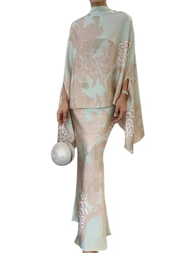 ORANDESIGNE Abendkleid Damen Lang Elegant Ballkleid Langarm Bluse Weit + Etui Rock Lang Zweiteiler Kleider Hochzeit Bodenlanges Festlich Cocktailkleid Partykleid Maxikleid Abiball B 05 XL ORANDESIGNE Abendkleid Damen Lang Elegant Ballkleid Langarm Bluse Weit + Etui Rock Lang Zweiteiler Kleider Hochzeit Bodenlanges Festlich Cocktailkleid Partykleid Maxikleid Abiball B 05 XL von ORANDESIGNE