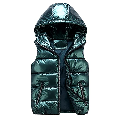 ORANDESIGNE Damen Daunenweste mit Kapuze Taschen Weste Ärmellose Daunenjacke Winter Warm Ultraleicht Weste Übergang Parka Outdoor Weste Übergangsjacke PU Glänzende Steppweste B Grün 3XL ORANDESIGNE Damen Daunenweste mit Kapuze Taschen Weste Ärmellose Daunenjacke Winter Warm Ultraleicht Weste Übergang Parka Outdoor Weste Übergangsjacke PU Glänzende Steppweste B Grün 3XL von ORANDESIGNE