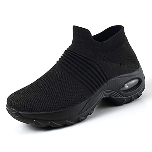 ORANDESIGNE Damen Sneaker Leichte Laufschuhe Atmungsaktive Turnschuhe Sportschuhe B Schwarz 39 EU ORANDESIGNE Damen Sneaker Leichte Laufschuhe Atmungsaktive Turnschuhe Sportschuhe B Schwarz 39 EU von ORANDESIGNE