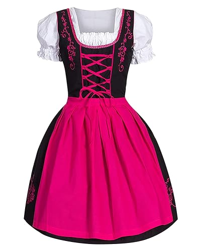 ORANDESIGNE Dirndl Blau Damen Midi Trachtenkleid Rose Kleid Dirndlbluse für Oktoberfest Besondere Anlässe Outfit Dirndlschürze Dirndl Kleid L Rosa M ORANDESIGNE Dirndl Blau Damen Midi Trachtenkleid Rose Kleid Dirndlbluse für Oktoberfest Besondere Anlässe Outfit Dirndlschürze Dirndl Kleid L Rosa M von ORANDESIGNE