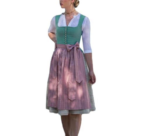 ORANDESIGNE Dirndl Damen Dirndelkleider Günstig Oktoberfest Outfit Dirndl-Komplettsets Dirndlbluse Oktoberfest-Kostüm X Blau XXL ORANDESIGNE Dirndl Damen Dirndelkleider Günstig Oktoberfest Outfit Dirndl-Komplettsets Dirndlbluse Oktoberfest-Kostüm X Blau XXL von ORANDESIGNE