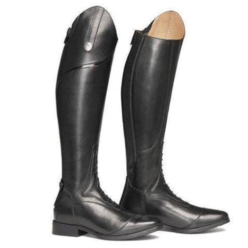 ORANDESIGNE Reitstiefel Reitschuhe Herren Westernstil Lange Stiefel Unisex Kniehohe Stiefel Outdoor Frühling Herbst Große Größe Ritterstiefel A Schwarz 47 EU ORANDESIGNE Reitstiefel Reitschuhe Herren Westernstil Lange Stiefel Unisex Kniehohe Stiefel Outdoor Frühling Herbst Große Größe Ritterstiefel A Schwarz 47 EU von ORANDESIGNE
