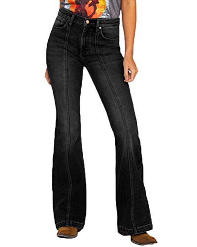 ORANDESIGNE Schlaghosen Damen Jeanshosen Röhrenjeans Skinny Slim Fit Stretch Stylische Boyfriend Jeans Zerrissene Destroyed Jeans Hose mit Löchern Lässig von ORANDESIGNE