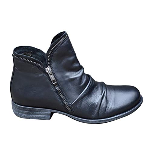 ORANDESIGNE Stiefeletten Damen Flach Spitze Stiefel Kurzstiefel mit Reissverschluss Ankle Boots Frauen Wildleder Schuhe Damenschuhe Mode Elegant Halbstiefel Schwarz 35 EU ORANDESIGNE Stiefeletten Damen Flach Spitze Stiefel Kurzstiefel mit Reissverschluss Ankle Boots Frauen Wildleder Schuhe Damenschuhe Mode Elegant Halbstiefel Schwarz 35 EU von ORANDESIGNE
