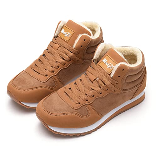 ORANDESIGNE Winterstiefel Damen Herren Winterschuhe Gefüttert Warm Schneestiefel Outdoor Turnschuhe rutschfest Flach Kurzestiefel Unisex Stiefelette B Braun 40 EU ORANDESIGNE Winterstiefel Damen Herren Winterschuhe Gefüttert Warm Schneestiefel Outdoor Turnschuhe rutschfest Flach Kurzestiefel Unisex Stiefelette B Braun 40 EU von ORANDESIGNE