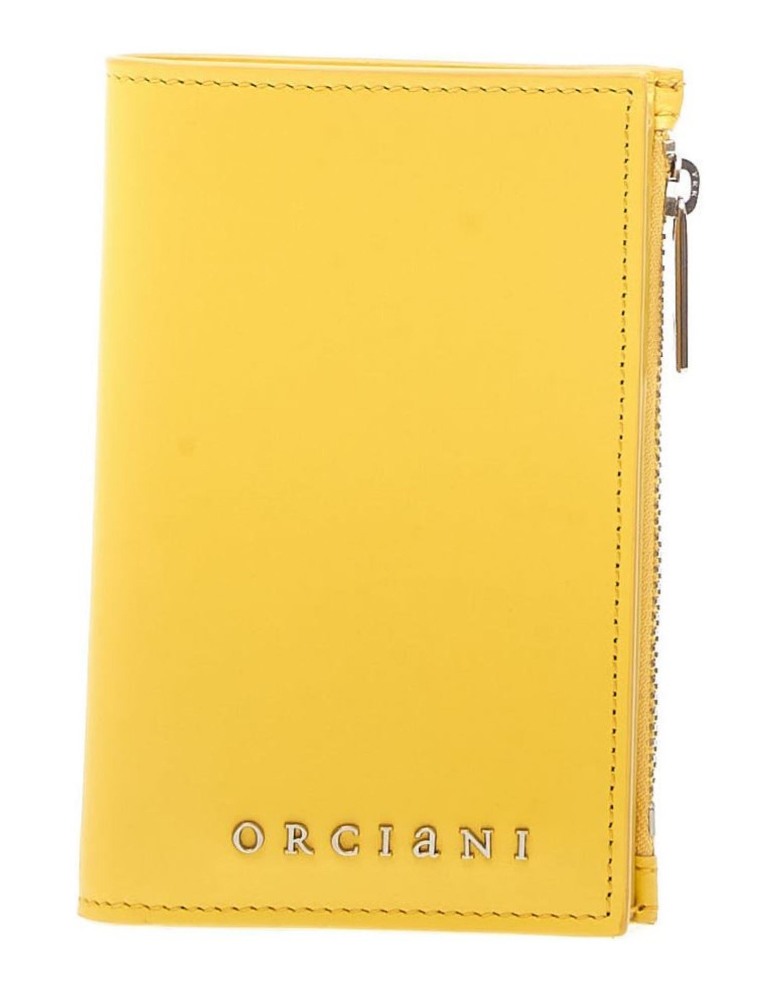 ORCIANI Brieftasche Damen Gelb von ORCIANI